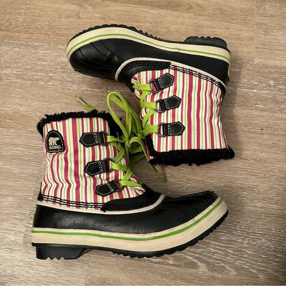Sorel‎ Tivoli Pac Winter Snow Waterproof Boots Youth 2